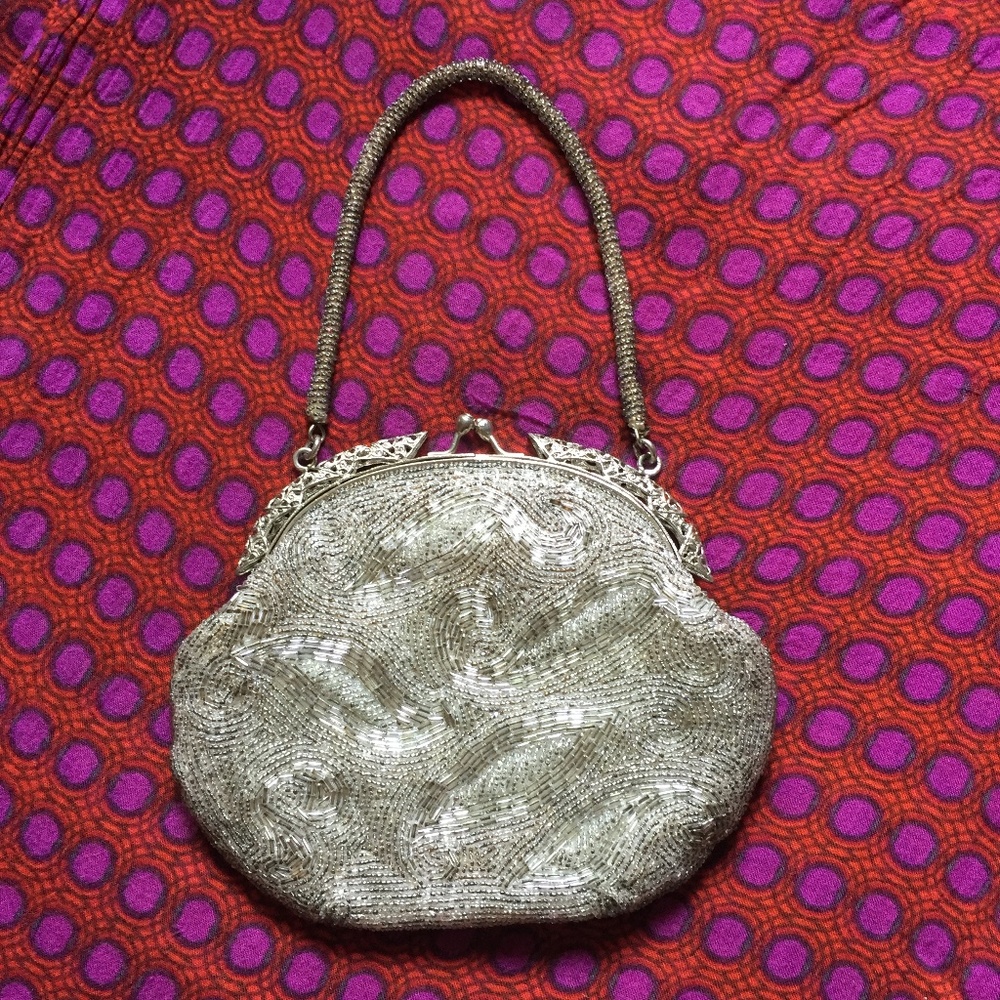 Glass Beaded Handbag